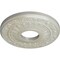 Ekena Millwork Nadia Ceiling Medallion (Fits Canopies up to 4 7/8"), 12 1/8"OD x 3 5/8"ID x 7/8"P, Flash Blue CM12NAFBS - alternate 3